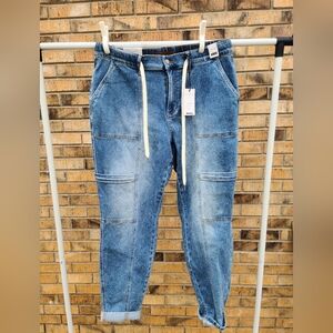 nwt judy blue jeans darlene highwaist joggers